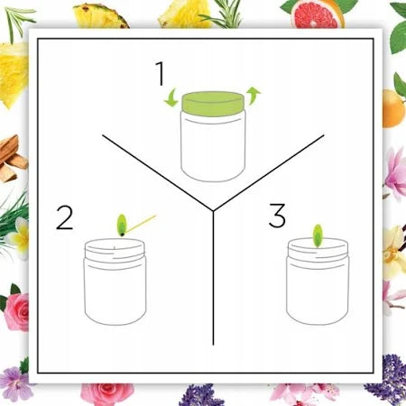 Botanica by Air Wick Große Duftkerze XL - Bis zu 90 Stunden - Duft: Himalaya-Magnolie & Vanille - Nachhaltig hergestellt mit natürlichen Inhaltsstoffen - 1x500g Kerze im Glas